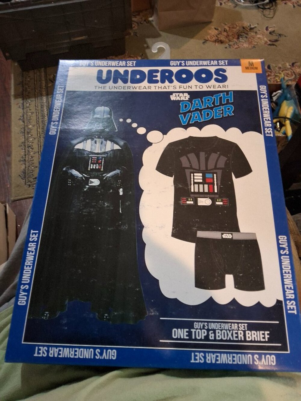 Underoos Darth Vader guys medium